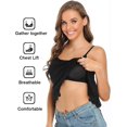 thumbnail image 4 of Vaslanda Women's Summer Adjustable Strap Lace Flowy Tank Tops Cami Shirts with Built-in-bra, 4 of 8