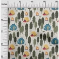 thumbnail image 2 of oneOone Silk Tabby Off White Fabric Camping Diy Clothing Quilting Fabric Print Fabric By Yard 42 Inch Wide, 2 of 6