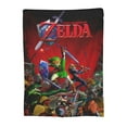 thumbnail image 3 of The Legend Of Zelda Fleece Blanket Super Soft Cozy Throw Blanket Fuzzy Comfy Flannel Blanket Warm Plush Blankets And Throws For Couch, Sofa, Bed 50"X40", 3 of 7