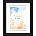 thumbnail image 1 of JMB Designs 25x32 Black Ornate Wood Framed with Double Matting Museum Art Print Titled - Every Day is a Gift, 1 of 4
