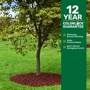 GroundSmart Red Rubber Mulch, 1.5 Cu Ft