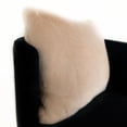 thumbnail image 3 of Plutus Pink Plush Animal Faux Fur Luxury Throw Pillow, 3 of 3