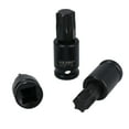 thumbnail image 4 of Male Torx Star Impact Impacted Shallow Short Bit Sockets T10 – T60 11pc Set, 4 of 6