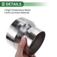 thumbnail image 5 of Unique Bargains 4" OD to 5" OD Mandrel Exhaust Bend Elbow Concentric Reducer 201 Stainless Steel Pipe Adapter 4 inch Length Silver Tone, 5 of 7