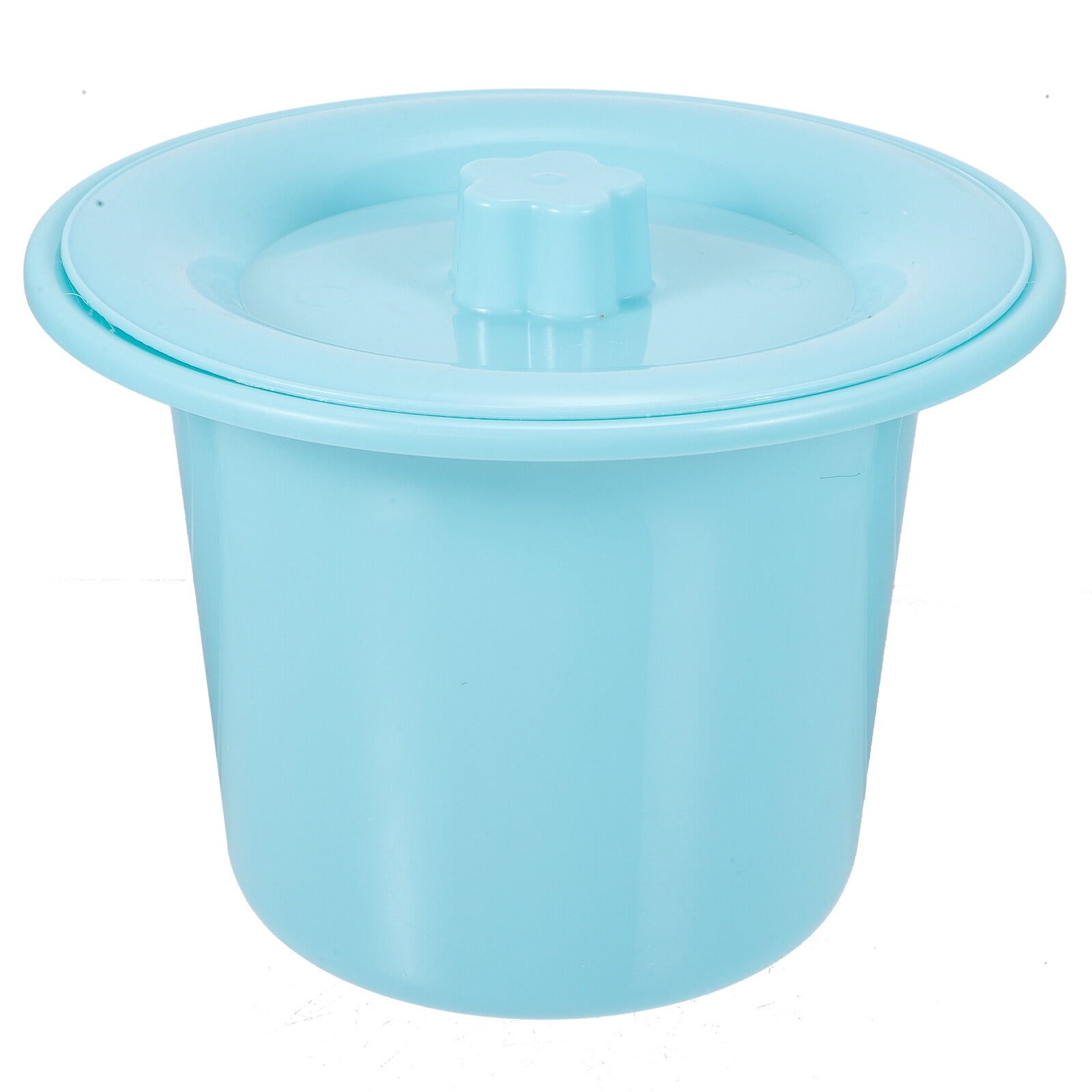 Portable Chamber Pot Elderly Disabled Kids Urinal Covered Spittoon