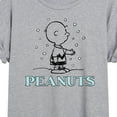 thumbnail image 3 of Peanuts - Charlie Snow - Juniors Ideal Flowy Muscle T-Shirt, 3 of 6