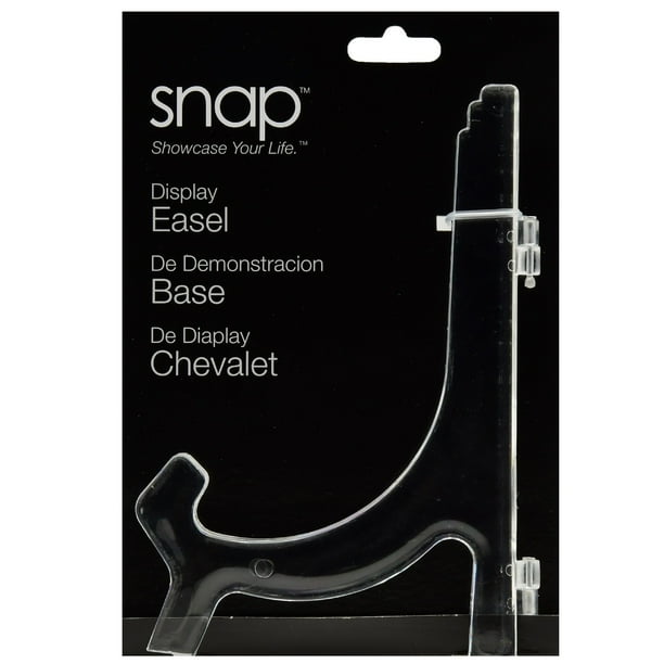 Snap 6.5" Clear Acrylic Easel