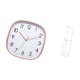 thumbnail image 5 of Reloj de pared,Reloj de pared digital grande y sencillo para dormitorio,Mesa auxiliar redonda,Mesa auxiliar redonda de acrílico transparente de 3 niveles para sala de estar,Mesita de noche de, 5 of 8