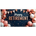 thumbnail image 3 of Golden Balloons Happy Retirement Party Backdrop for Celebration Event Decoration Indoor Outdoor, 3 of 7