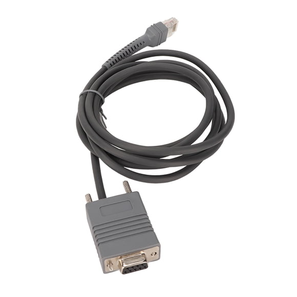 RS232 Serial Cable, PVC Scanner Serial Cable Professional 2meter For LS1203 LS4208 LS2208AP