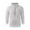 Gray, variant on Mens Fuzzy Pullover Hoodie Sweatshirts Round Neck Oversized Top Long Sleeve Fleece Shirts with Pockets