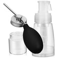thumbnail image 1 of 2pcs Powder Puff Spray Bottle Set Dry Powder Applicator for Hair Salon, 1 of 9