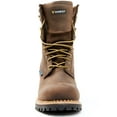thumbnail image 4 of Hawx Men's 8" Waterproof Logger Boot Soft Toe Brown 10 EE  US, 4 of 7