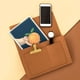 thumbnail image 2 of Bolsa de almacenamiento junto a la cama Wosthever Fieltro Nórdico, 2 of 6