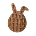 thumbnail image 4 of Axioma Festive Deviled Egg Platter with Bunny Design Wooden Egg Holder Serving Tray for, 4 of 10