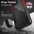 thumbnail image 3 of Étui Raptic Compatible avec iPhone 13 Pro, Protection Absorbant les Chocs, Cadre en Aluminium Durable, Testé pour Chute de 10 Pieds, Compatible avec iPhone 13 Pro, Dégradé Rouge, 3 of 7