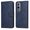 Blue, variant on Wallet Phone Case for OnePlus Nord CE4 Lite with Card Holder and Stand Function Pink