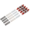 thumbnail image 1 of Wweixi Aluminum Alloy Smooth Front Rear Shock Absorber For 1/18 -4M Crawler Red, 1 of 5