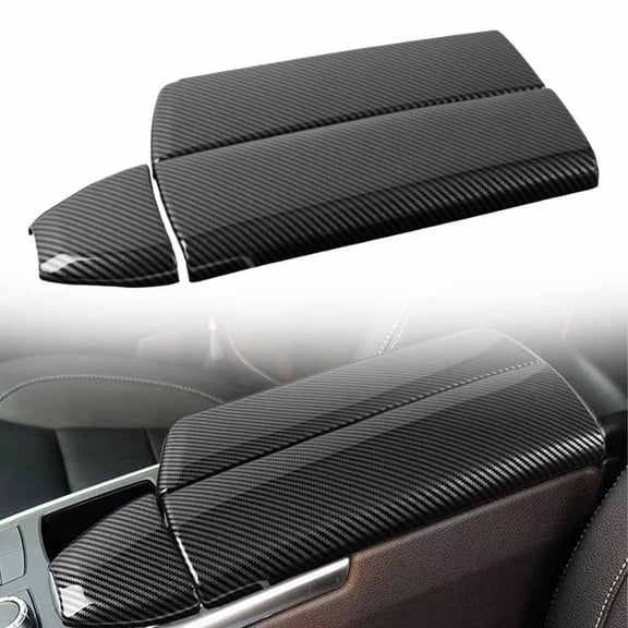 Car Center Armrest Box Panel Cover Trim Sticker For Mercedes For Benz ML350 X166 W166 Replacement Car Part