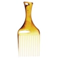thumbnail image 1 of KAKOWELY Amber Large Tooth Comb Brown Hair Pick Comb Amber Smooth Afro Comb Lift Detangle Hair Comb Hair Styling Tools for Curly Thick Medium Long Hair Facial Hair, 1 of 5