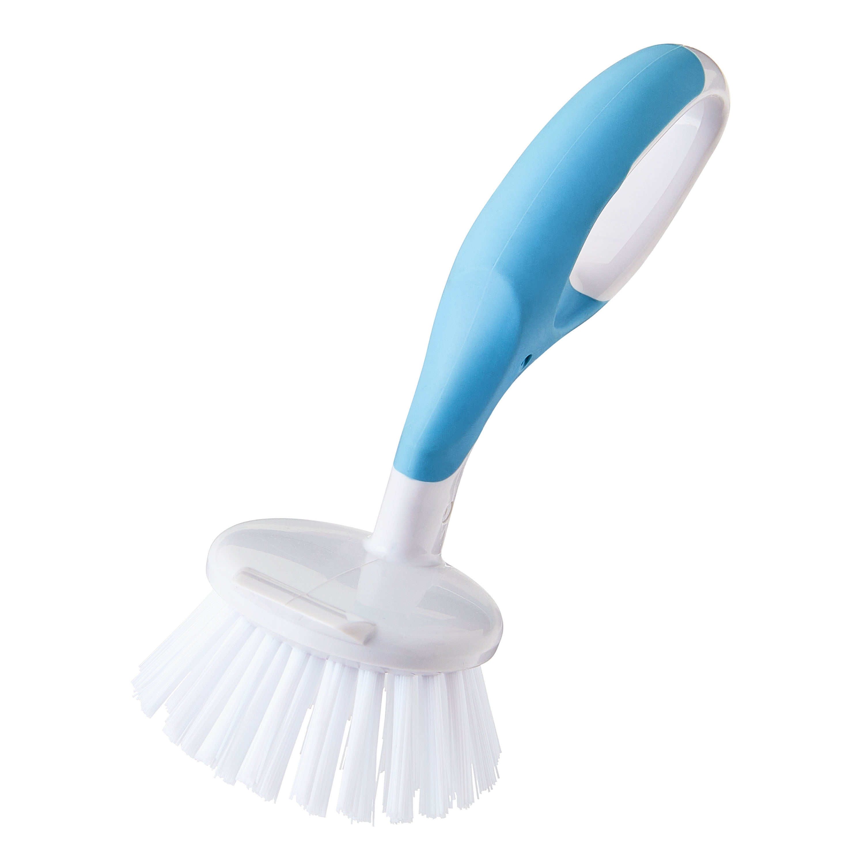 (1 pack) Great Value Non-Slip Grip Small Handy Scrubber, Blue
