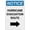 Warning Sign 4, variant on Notice Hurricane Evacuation Route Right Arrow Aluminum Sign 8"x12" - UV Ink Printed Outdoor Sign for House Business, Hurricane Evacuation Sign