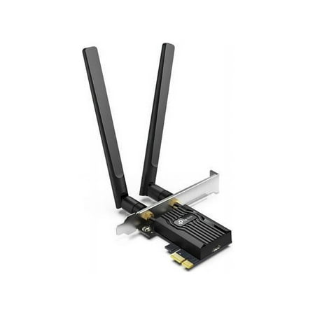 TP-Link WiFi 6 PCIe WiFi Card for Desktop PC AX3000 (Archer TX55E), Bluetooth 5.2, WPA3, 802.11ax Dual Band Wireless Adapter with MU-MIMO, Ultra-Low Latency, Supports Windows 11, 10 (64bit) Only