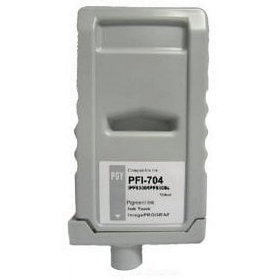 Compatible cartridge for Canon PFI-704PGY - photo grey