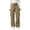 02# Khaki, variant on Cargo Parachute Pants Women - Quick Dry Waterproof Wide Leg Drawstring Elastic Waist Trousers Atheletic Joggers 2026 Black S