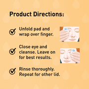 OCuSOFT Lid Scrub Oust Eyelid Cleanser, Pre-Moistened Pads, 30 ct