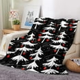 thumbnail image 2 of Dmlowu Christmas Blanket - Soft Warm Throw Blanket for Couch, Thickened Cooling Blanket for Holiday Party Christmas Decorations, 39x51 inch Christmas Throw Blanket, 2 of 4