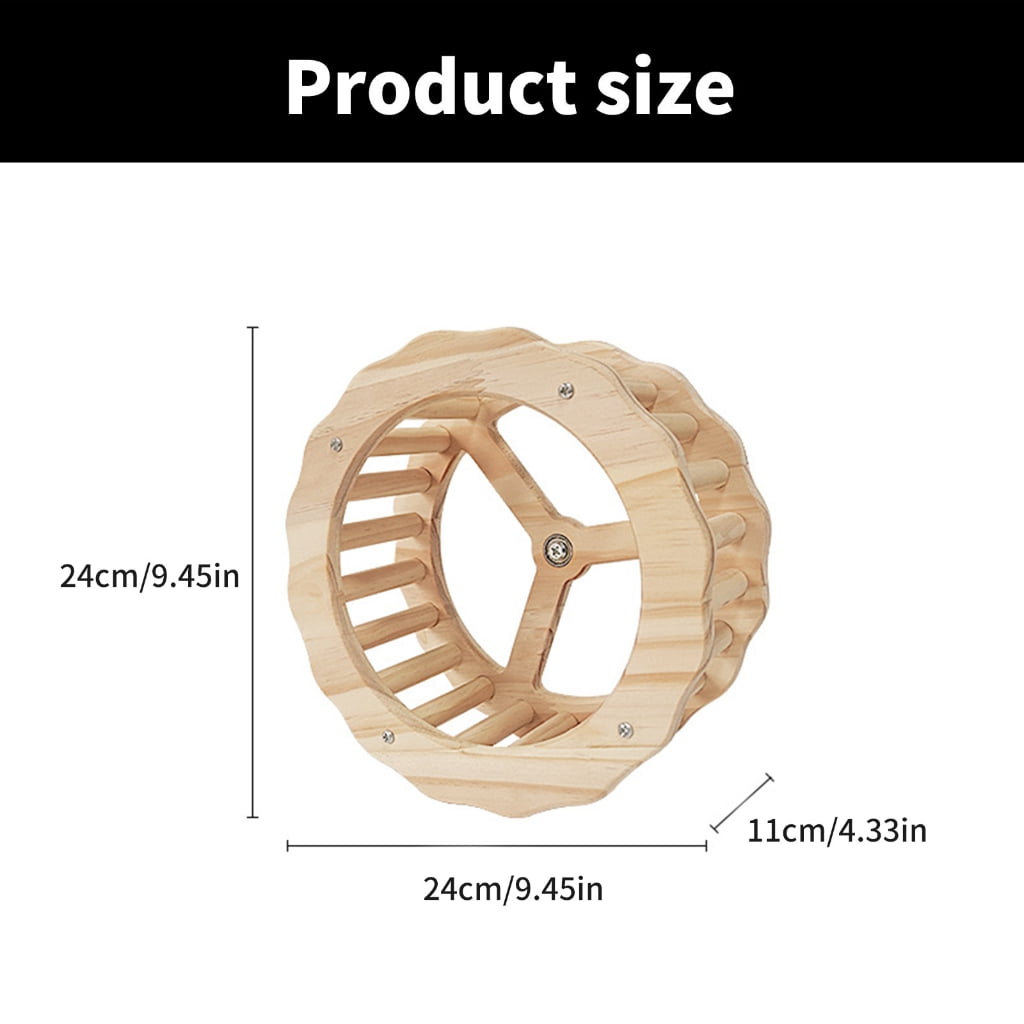 Birdcage Perch Rotating Wheel Toy Enriching Standing Wheel Pet Bird Supply