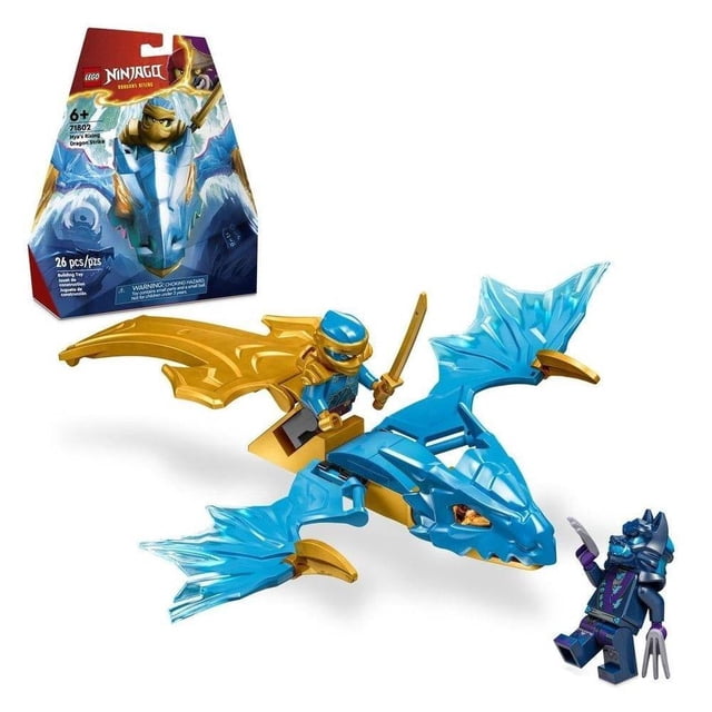 Set LEGO Ninjago Ataque Rising Dragón de Nya 71802