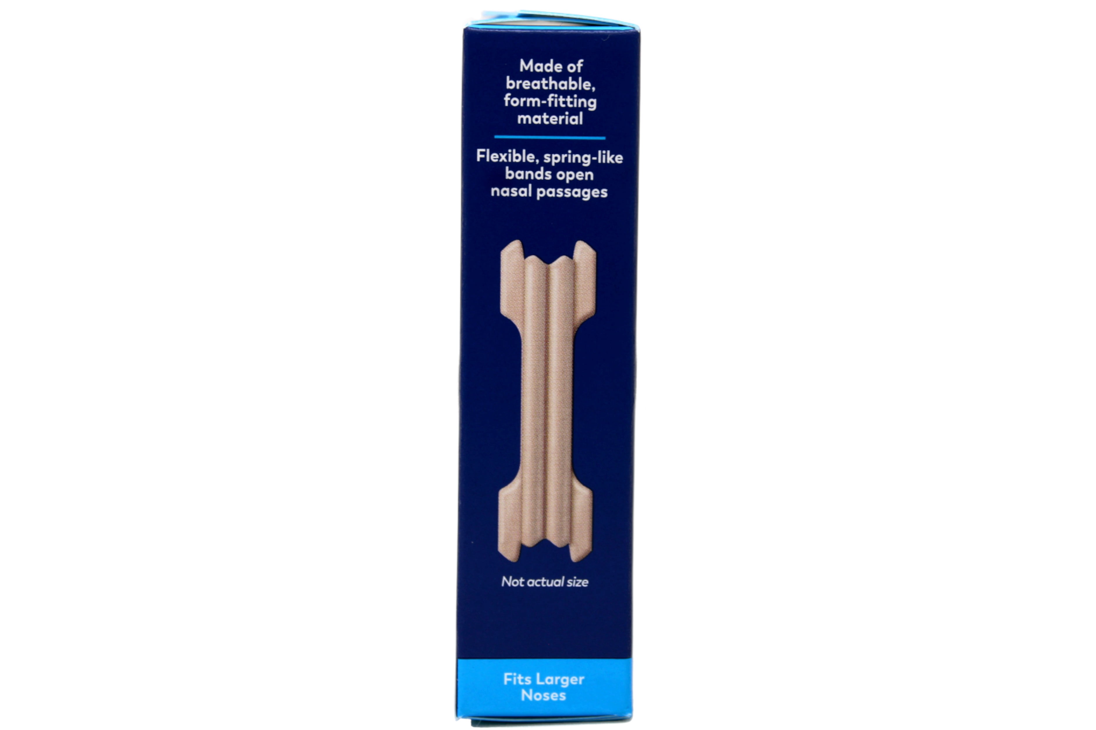 Breathe Right Nasal Strips Original Tan Large 30 Each (Pack of 4)