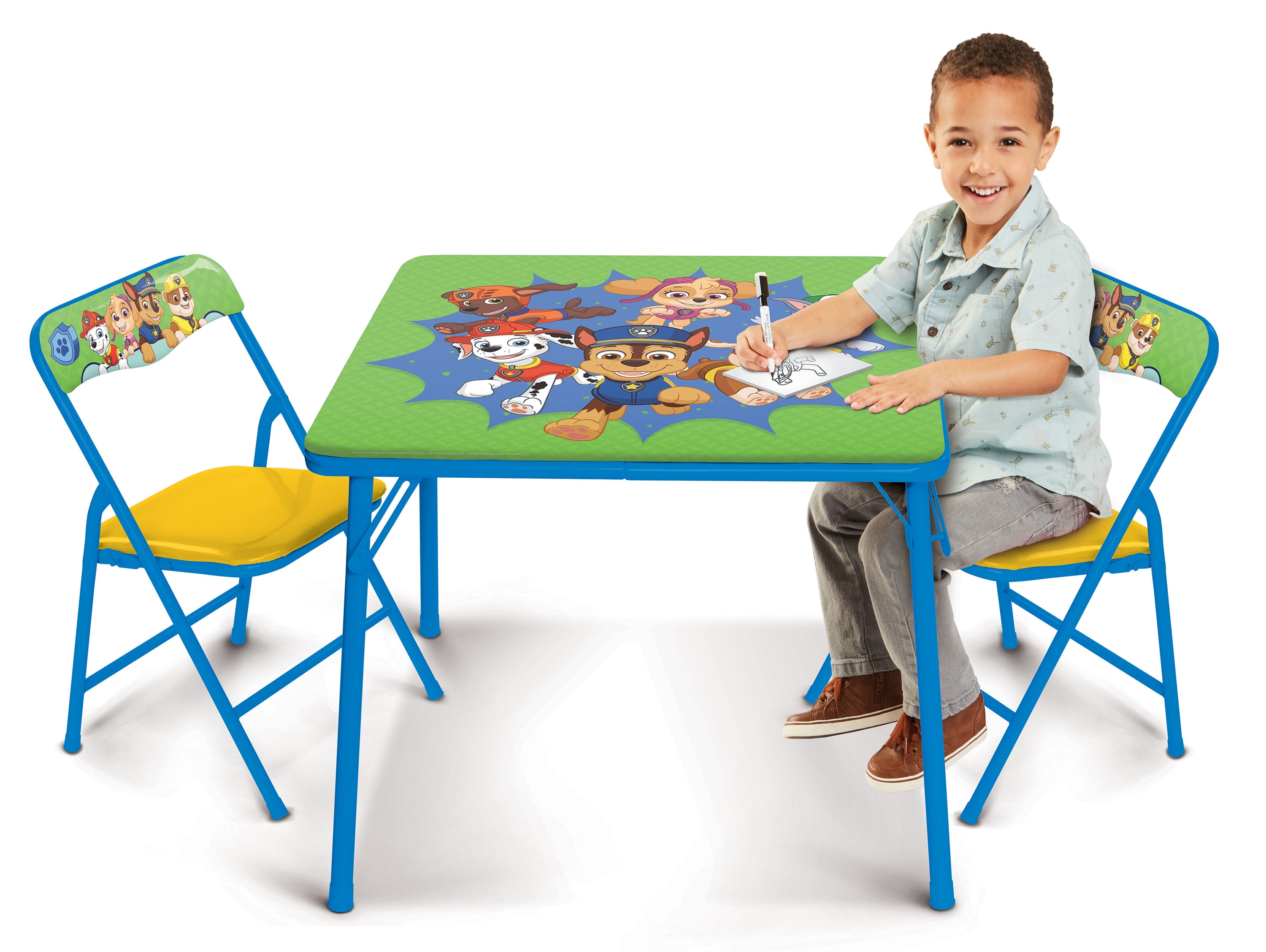 childrens table and chair set walmart