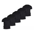 thumbnail image 1 of 5 Playeras Deportivas Negras Gym Para Hombre Tela Fresca, 1 of 8