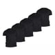 thumbnail image 1 of 5 Playeras Deportivas Negras Gym Para Hombre Tela Fresca, 1 of 8