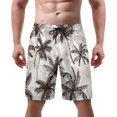 thumbnail image 1 of NICKSUN Men's Swim Trunks, Cute Print Quick Dry Summer Board Beach Shorts with Mesh Lining and Pockets, 1 of 6
