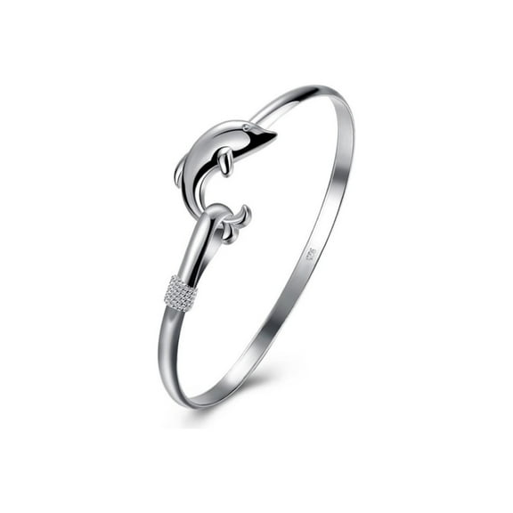 Sterling Silver Filled Dolphin Bracelet