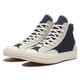 thumbnail image 5 of Zapatillas de lona Converse Chuck Hi Obsidian Splicing antideslizantes, resistentes al desgaste, transpirables y ligeras para hombres y mujeres de los años 70, 5 of 5
