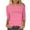 AA-Pink, variant on QIUOMBBP 3/4 Length Sleeve Womens Tops Cute Graphic Print Pullover Sweaters Casual Crew Neck Sweatshirts, Gray, XL