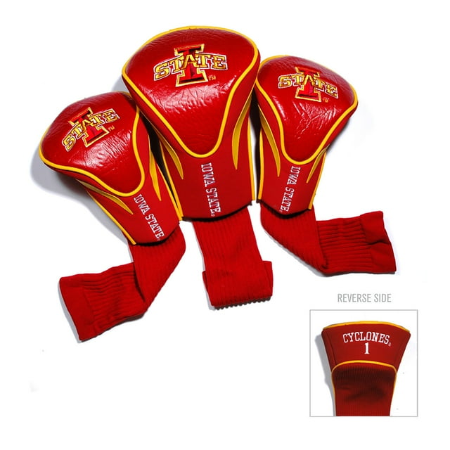 Couvre-chef Contour Fit NCAA 3 Pack Iowa State Cyclones