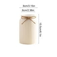 thumbnail image 3 of Plastic Vase, Zzbeans Elegant Wedding Event Decoration Vase, 6. Inch Black Pink White Home Office Decor Floral Arrangement Centerpiece, 3 of 6