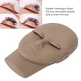 thumbnail image 4 of Lash Mannequin Head Lash Practice Kit Makeup Eyelash Extension Practice Doll Head with 3 Pairs Removable Eyelids Double Layer Lashes Replaced Eyelids Training Mannequin Head, 4 of 8