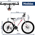 thumbnail image 2 of Bicicleta de Montaña Bluelander Rodada 26 Blanco, 2 of 4