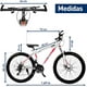 thumbnail image 2 of Bicicleta de Montaña Bluelander Rodada 26 Blanco, 2 of 4