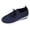 Dark Blue, variant on NOKIO Casual Sneakers for Women Lightweight S𝗅ip On Sport Shoes Breathable Knitted Mesh Shoes Non-S𝗅ip L𝗈afers Shoes L𝗈w Top Soft Sole Trainers Shoes for Summer and Autumn