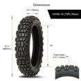 thumbnail image 5 of Waypoint Adventure Tire 140/80-18 (70R) (Rear) For Sherco 500 SCF Cross Country 2019-2020, 5 of 5