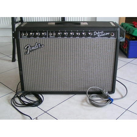 Laminated Poster Deluxe Reverb-amp Speakers Fender Poster Print 11 x (Best Speaker For Fender Deluxe Reverb)