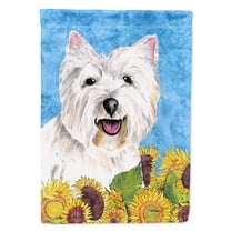 Carolines Treasures SC9070-FLAG-PARENT Westie Flag  multicolor
